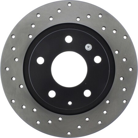 Centric Parts Sport Cross Drilled Brake Rotor, 128.45085R 128.45085R